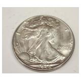 1946 WALKING LIBERTY SILVER HALF DOLLAR
