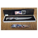 LAND OF THE FREE SHEATHED KNIFE