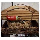 DECORATIVE SERVING TRAYS