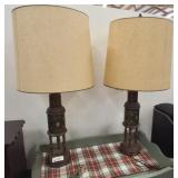PR WOODEN TABLE LAMPS