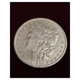 1884 MORGAN SILVER DOLLAR