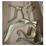 BRASS BIRD DECOR