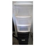 2 STORAGE BINS-STERILITE, HOMZ
