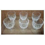 WATERFORD STEMWARE, TRAY LOT