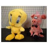 PLUSH TWEETY AND ANIMALS
