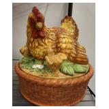 HEN ON NEST COVERED CASSEROLE