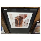 FRAMED ABSTRACT PRINT