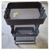 3 TIER METAL CART