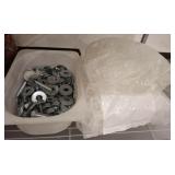 GROUP OF HARDWARE, FASTENERS, MISC