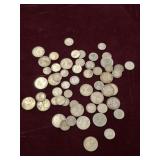 ASSORTED CANADIAN SILVER AND CONTEMPORARY COINS