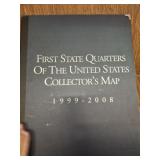 STATE QUARTER BOOK. NO QUARTERS