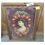 VINTAGE GIRL PRINT