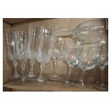 GROUP OF STEMWARE IN SETS OF 2