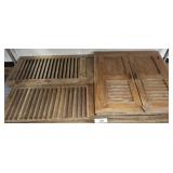 VINTAGE SHUTTERS ASSORTED SIZED