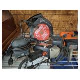 POWER TOOLS, SAW, SANDER, DRILLS