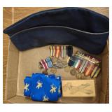 MILITARY PATCHES, HAT, MISC.
