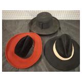 3 PC LADY?S DRESS HATS