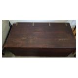 LARGE CEDAR BLANKET CHEST