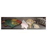 GROUP OF ASSORTED FISH DECOR