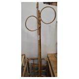 RATTAN TABLE BASE, TOWEL STAND
