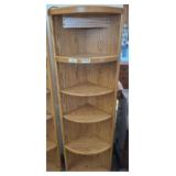 5 TIER LIGHTED CORNER SHELF