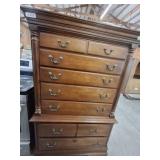 SUMPTER CABINET COMPANY 7 DRAWER CHEST ON CHEST