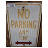 NO PARKING SIGN