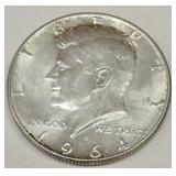 1964 KENNEDY SILVER HALF DOLLAR