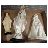ASSORTED RELIGIOUS FIGURINES