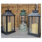 LANTERN AND CANDLE LIGHT HOLDERS
