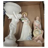 ASSORTED CERAMIC AND PORCELAIN FIGURINES