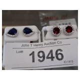 2 PAIR OF 925 EARRINGS