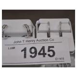 2 PAIR OF 925 STUD EARRINGS