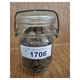 ATLAS JAR, WHEAT PENNIES