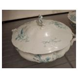 PORCELAIN ENGLISH COVERED BOWL