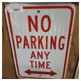 NO PARKING SIGN