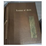 LEAVES OF GOLD VINTAGE BOOK