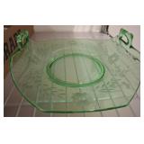ART GLASS SERVING DISH