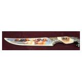 HORSE KNIFE IN SHEATH