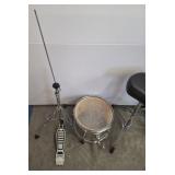 BORG DRUM STOOL, DRUM, PEDAL