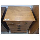 ETHAN ALLEN 4 DRAWER MAPLE NIGHT STAND