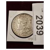 1884 MORGAN SILVER DOLLAR