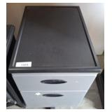 2 DRAWER FILE CABINET ON CASTERS