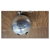 1975 WALLACE SILVERPLATE SLEIGH BELL 3ï¿½