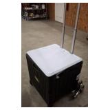 3 WHEEL ROLLING TOTE