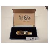 COLT 2 BLADE CT206 FOLDING KNIFE IN CASE