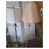 2 FLOOR LAMPS
