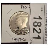 1987 S KENNEDY HALF DOLLAR