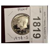 1974 S KENNEDY HALF DOLLAR