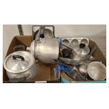 ASSORTED ALUMINUM MINIATURE KITCHENWARES